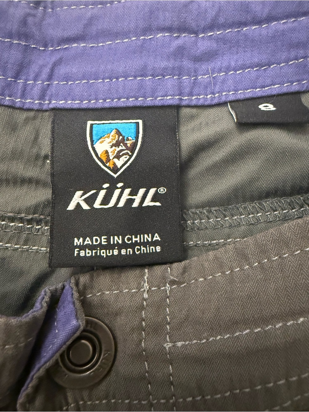 KÜHL Womens Olive Hiking Kendra Capris Size 8 Outdoor Stretch Cargo Crop Pan - Picture 3 of 9